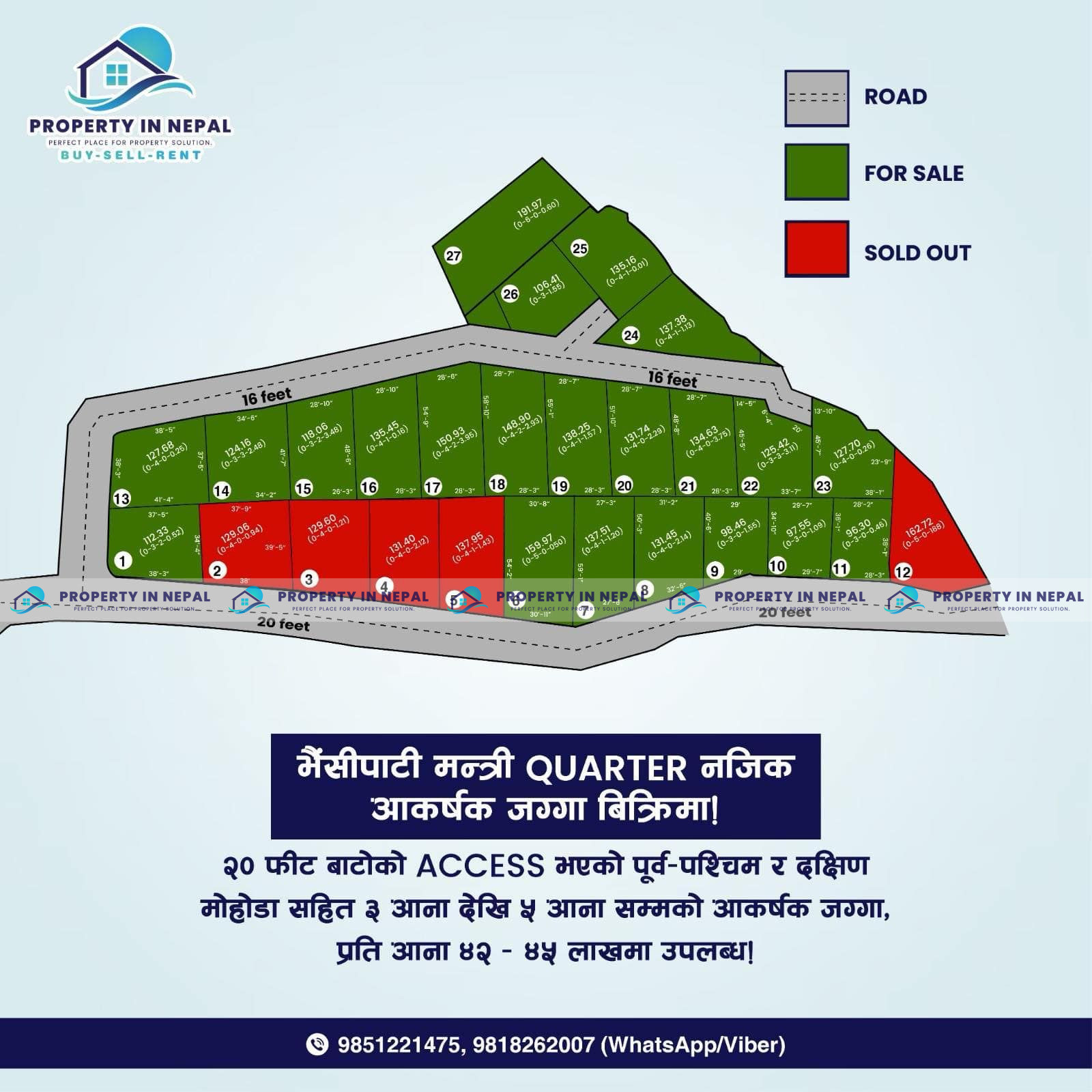 Land For Sale at Bhaisepati